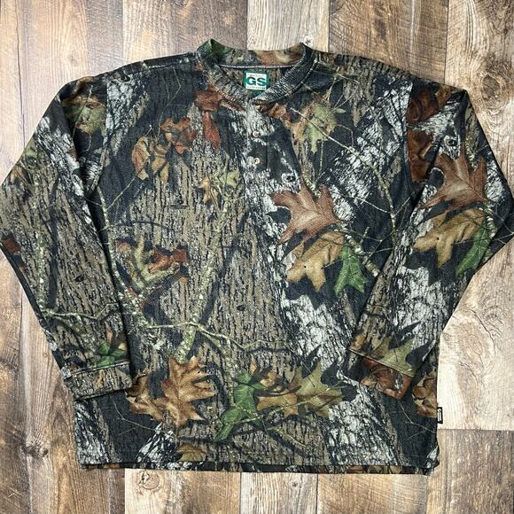 Vintage Gander Mountain Guide Series Camo Fleece Pullover 2X - Picture 1 of 7